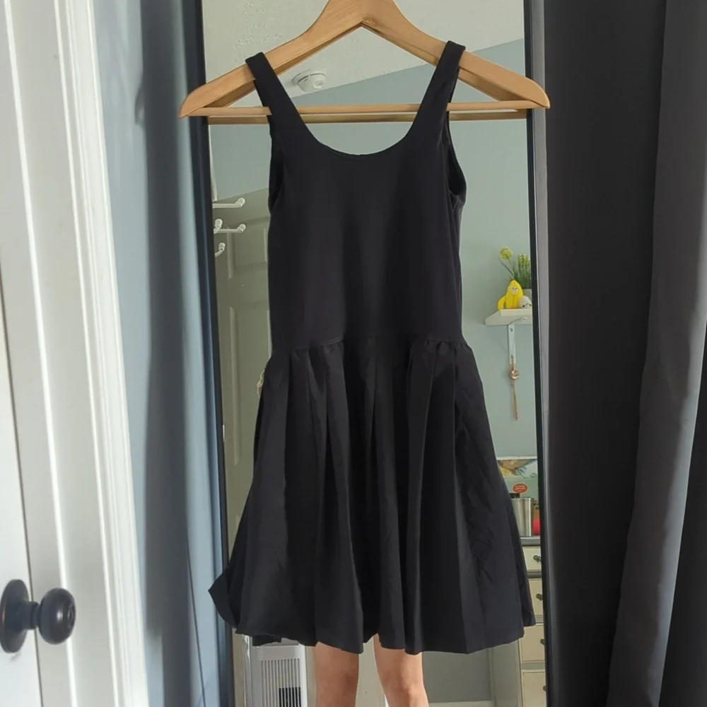 Aerie Size XS Black Tennis Dress - Picture 4 of 4